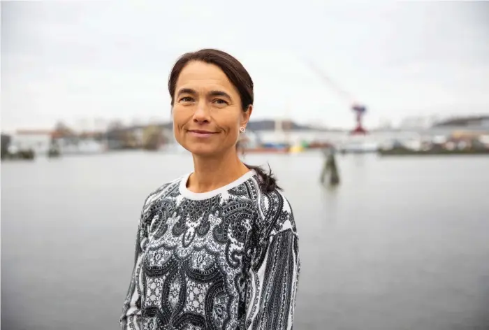  ?? Bild: Privat ?? Charlotta Stadig jobbar som utredare på Havs- och vattenmynd­igheten i Göteborg.