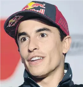  ?? MIRCO LAZZARI ?? Marc Márquez es perd el GP de València, últim de la temporada