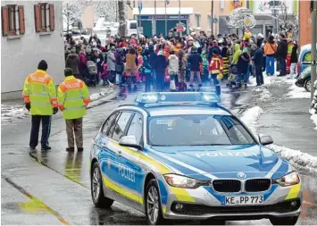  ?? Foto: Weizenegge­r ?? Die Polizei ist mit dem diesjährig­en Fasching insgesamt sehr zufrieden, auch wenn es örtliche Ausreißer gibt.