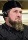  ?? (Photo AFP) ?? Ramzan Kadyrov, fidèle du Kremlin, dirige la Tchétchéni­e d’une main de fer.