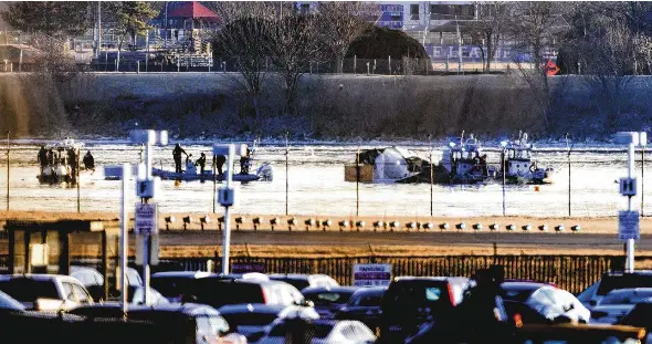 Fuselage of jet inverted, broken into three sections - PressReader