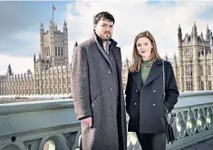  ??  ?? Will they? Tom Burke and Holliday Grainger return in Strike: Lethal White