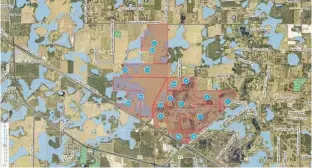  ?? ?? A Tampa developer paid $21.2 million for the Little Everglades Farm property at Florida’s Turnpike and S.R. 19.