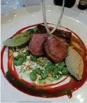  ??  ?? Superb: Belfry’s spring lamb dish