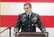  ?? REUTERS ?? ■ Gen Joseph Votel, commander of US Central Command.