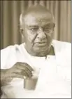  ?? ARIJIT SEN/HT ?? Former PM and JD(S) president ■
HD Deve Gowda, Bengaluru