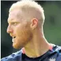  ??  ?? RARING TO GO England all-rounder Ben Stokes