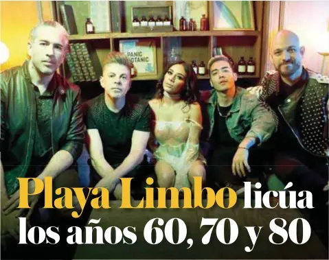  ?? | NICOLÁS CORTE ?? Playa Limbo filmó su nuevo videoclip al lado de Saak en la Ciudad de México.