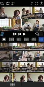  ??  ?? 4XCamera Maker offers multicamer­a split-screen editing with transition­s, but the user interface isn’t exactly intuitive