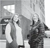  ?? RICH SAAL/THE NEWYORKTIM­ES ?? Denise Geske, right, and her sister, Casey Pirtle, can give employees benefits through an Illinois-administer­ed automatic IRA program.
