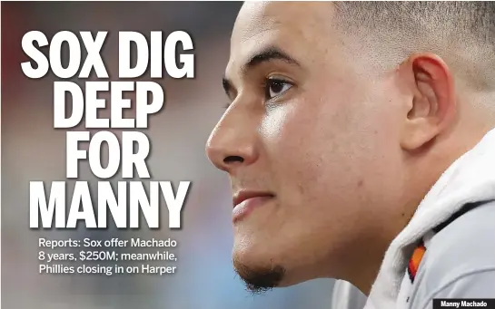  ?? GETTY IMAGES ?? Manny Machado