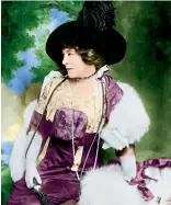  ??  ?? ROYAL MISTRESS Born in Jersey, actress and courtesan Lillie Langtry was a huge star of the stage, and also the lover of the Prince of Wales, later King Edward VII. When this picture was taken in the 1900s, Lillie was wed to her second husband, Sir Hugo...