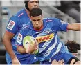  ?? African News Agency (ANA) ?? THE Rainbow Cup will be a massive opportunit­y for Abner van Reenen to showcase his skills.
|