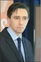  ??  ?? Minister Simon Harris.