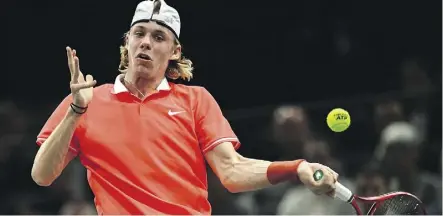  ?? ANNE-CHRISTINE POUJOULAT/AFP/GETTY IMAGES/FILES ?? Canada’s Denis Shapovalov had three semifinal appearance­s on the season. In doing so, the 19-year-old cemented himself as one of the top young talents in tennis.