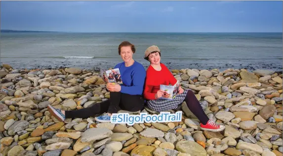  ??  ?? Sligo Food Trail members, Carolanne Rushe of Sweet Beat in Sligo and Ethna Reynolds of Nook in Collooney pictured at the launch of the Sligo Food Trail Spring Brochure.