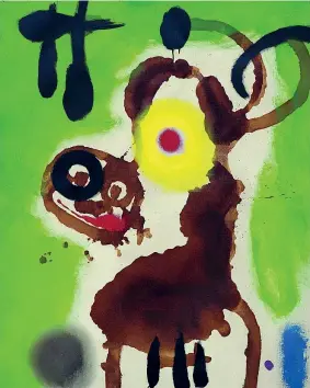  ??  ?? Femme et Oiseau 1959 ® Fundação de Serralves ® Successió Miró by SIAE 2018