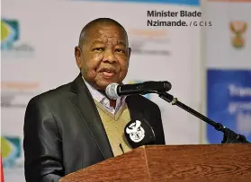  ?? /GCIS ?? Minister Blade Nzimande.