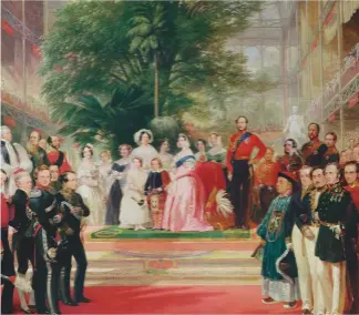  ??  ?? The Great Exhibition of 1851, one of the great achivement­s of Queen Victoria’s reign, owed its success to Prince Albert