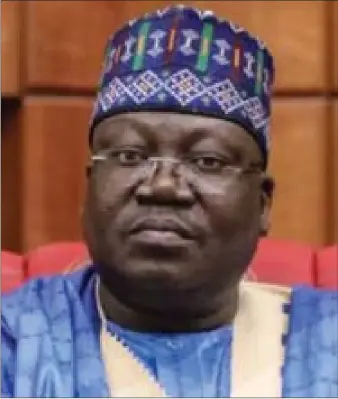  ??  ?? Senate President, Ahmad Lawan