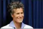  ?? MATT SLOCUM - THE ASSOCIATED PRESS ?? Bill Cosby accuser Andrea Constand smiles as she listens during a news conference after Cosby was found guilty in his sexual assault retrial.