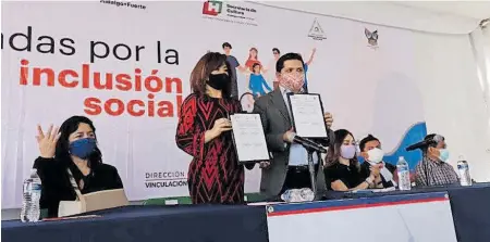  ?? /CORTESÍA | SECRETARÍA DE CULTURA ?? En distintos talleres participar­on jóvenes y adultos discapacit­ados