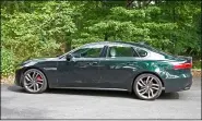  ?? MARC GRASSO/MEDIANEWS GROUP ?? The Jaguar XF gives you a lot of bang for your buck, getting you into the luxury world without costing you your left arm. The curves, the comfort and the class, it’s all there.