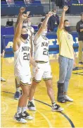  ?? PAUL W. GILLESPIE/CAPITAL GAZETTE ?? After beating Army in Annapolis on Jan. 23, the Navy men’s basketball team chants “Beat Army” after the playing of Blue and Gold.