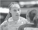  ??  ?? The Mercury’s Brittney Griner is one of 11 athletes on Facebook Gaming to raise funds for COVID-19 relief and social justice.