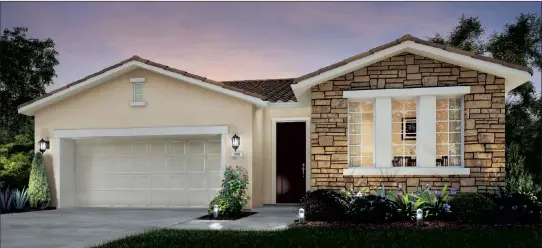  ??  ?? The Ashington is a 1,750-square-foot plan with four bedrooms and three bathrooms. You can find the beautiful Ashington at our newest community in Los Banos, Shaunessy Village.