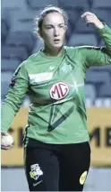  ?? Photo: Wikipedia Commons ?? Irish team's Alice Capsey scored 50 in just 21 balls