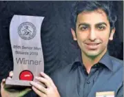  ?? PTI ?? ▪ Pankaj Advani said a vigorous effort by Billiards and Snooker Federation of India is needed to promote cue sports.