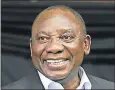  ??  ?? FAILED SPECTACULA­RLY: Cyril Ramaphosa