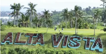  ?? ?? With tournament­s now allowed, Alta Vista Golf and Country Club will be staging The View Invitation­al 2022 on May 18 to 22 at their course located on the hills of Pardo, Cebu City. This is a two-man, member-guest event that will require teams to play two rounds within the five-day period.