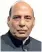  ??  ?? Rajnath Singh