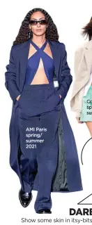  ??  ?? AMI Paris spring/ summer 2021