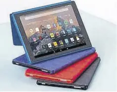  ??  ?? Tablets are now a requiremen­t for almost all students.