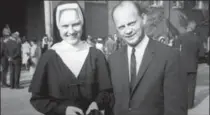  ?? NETFLIX, NETFLIX ?? Sister Cathy Cesnik, whose unsolved 1969 murder is explored in the Netflix series “The Keepers,” is shown with her father, Joseph Cesnik.