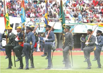  ??  ?? Zvimwe zvaiitika kumhembere­ro dzeIndepen­dence nemusi weChitatu svondo rino kunhandare yeNational Sports Stadium, muHarare.