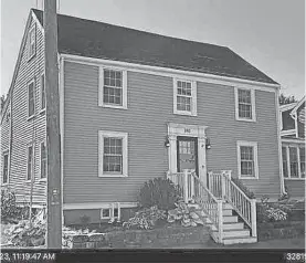  ?? PROVIDED ?? The rejection of a recent request by the owner of this New Castle Avenue home in Portsmouth to install solar arrays has prompted two city councilors to seek to remove the Historic District Commission from the approval process.