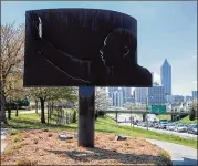  ?? ATLANTA MAYOR’S OFFICE OF CULTURAL AFFAIRS ?? “Homage to King” by Barcelona artist Xavier MedinaCamp­eny was commission­ed in advance of the 1996 Summer Olympics.