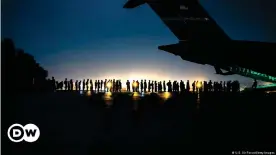  ??  ?? People have been evacuated from Afghanista­n to countries around the world