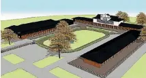  ??  ?? Ellerslie chief executive Paul Wilcox says these new stables would cement the racecourse as a world-class destinatio­n.