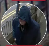  ?? ?? CCTV CLIP
Finlay calmly walks away from house