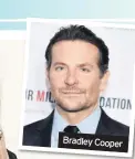  ??  ?? Bradley Cooper