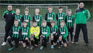  ??  ?? Arklow United, who toppled Shillelagh United to claim the U12 Shield A2 crown.
