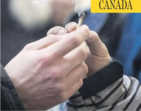  ?? GRAHAM HUGHES / THE CANADIAN PRESS FILES ?? Some senators and advocacy groups such as Mothers Against Drunk Driving are urging a Senate committee on cannabis legislatio­n to avoid delaying a bill focused on drug-impaired driving, saying lives are at stake and police need a final version of the...