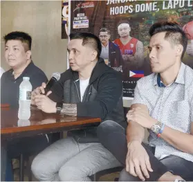  ?? SUNSTAR FILE ?? FIRST IN CEBU. Alab Pilipinas coach Jimmy Alapag said during the launching of the ABL home game that Cebu is one of the many places he looks forward to playing.