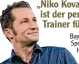  ??  ?? Bayern Sportdirek­tor Hasan Salihamidz­ic