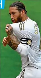  ?? XXXXX ?? Captain’s goal: Ramos